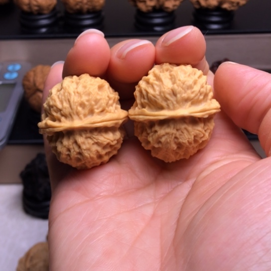 文玩核桃把件珊瑚绣球18