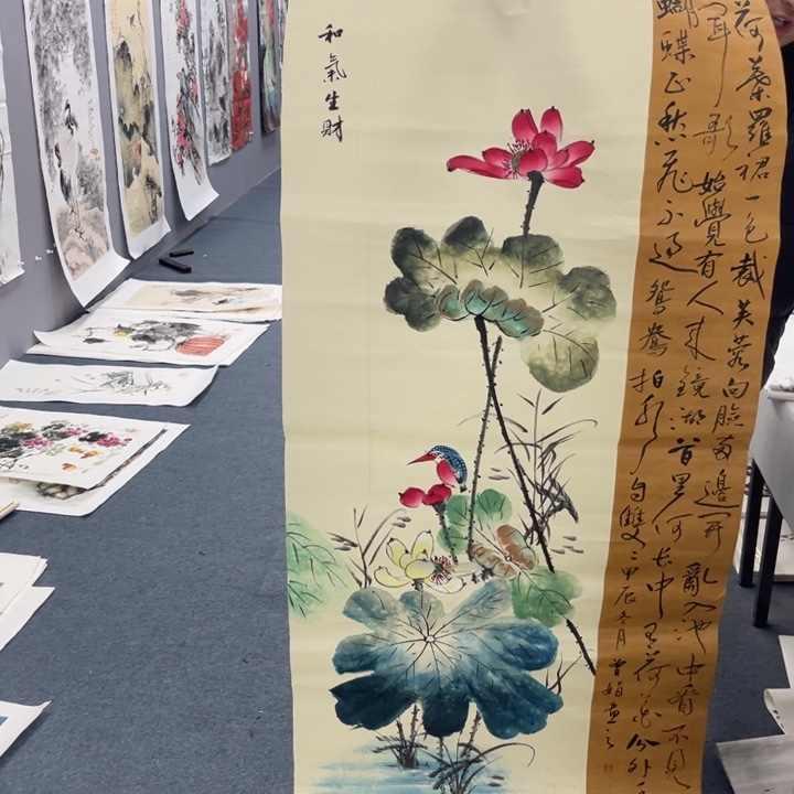 国画绘画手绘作品