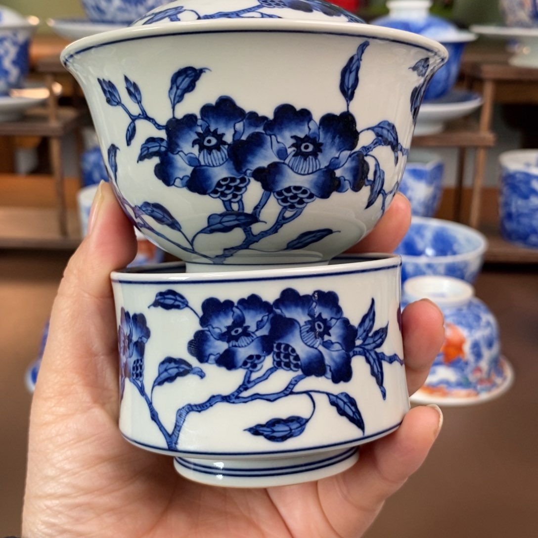 景德镇陶瓷手工手绘