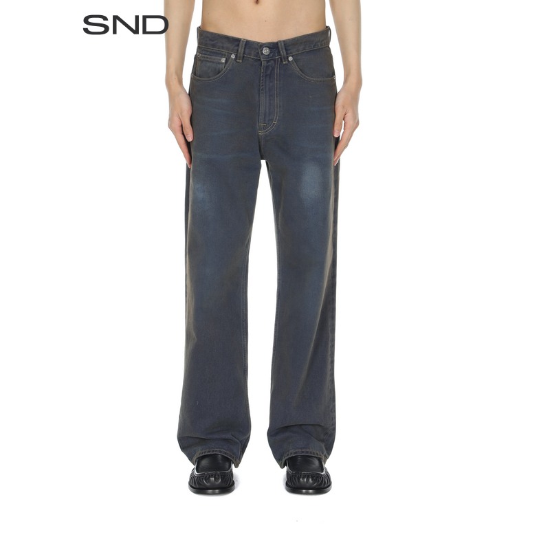 【SNDOUR LEGACY 设计师品牌】SND AW25 简约牛仔长裤 男款 4400