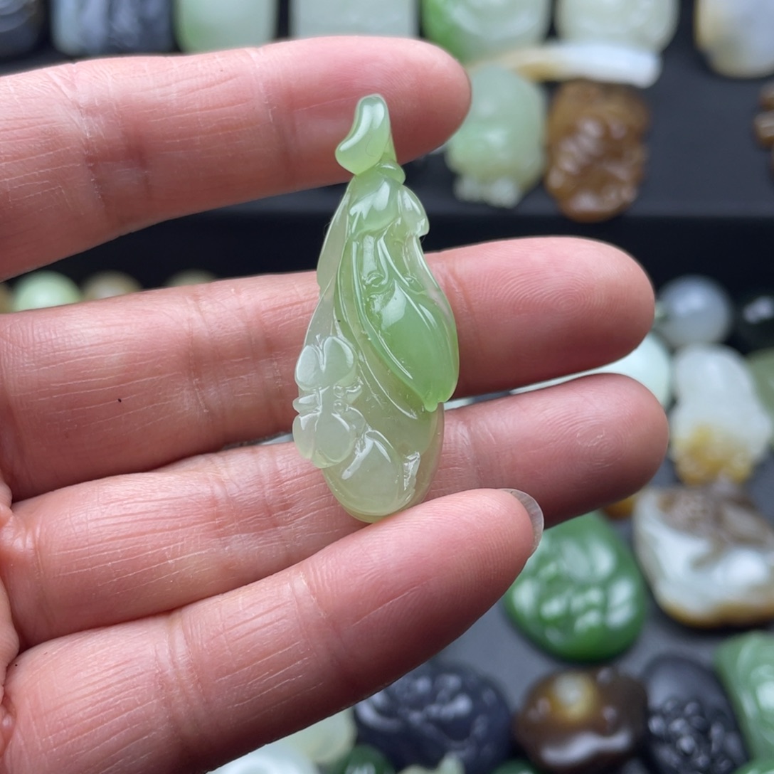 和田玉挂件未镶嵌温*