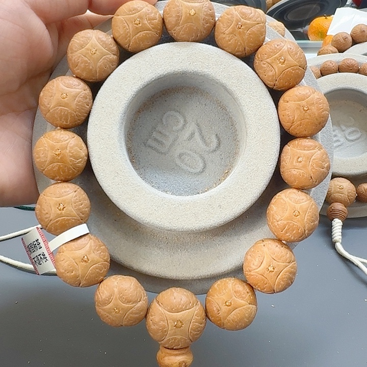 凤眼菩提手串17mm85@F418161