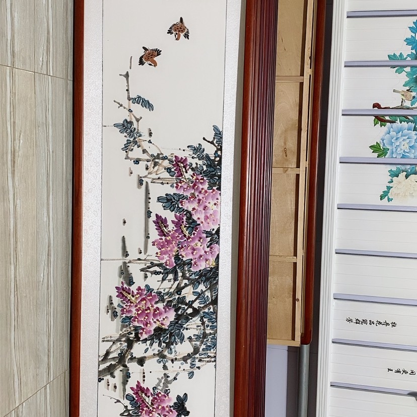 【闪购商品】国画书画作品带框165×50