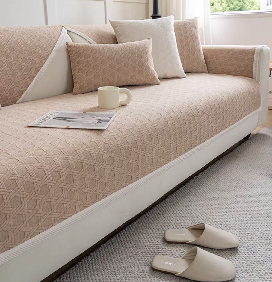 【工厂优惠】简约生活臻心换真心非孤品工厂现裁高品雪尼尔沙发垫