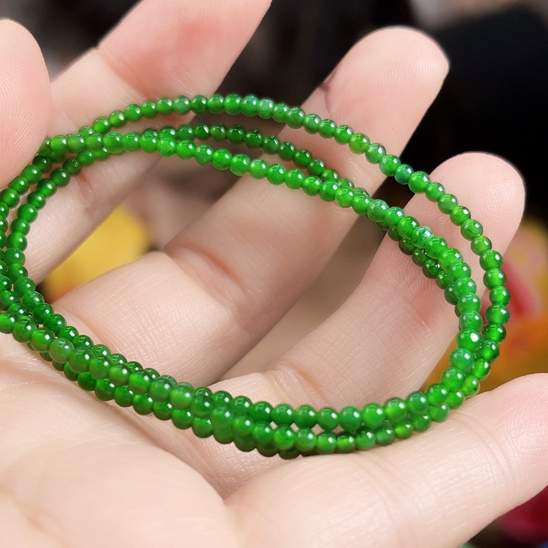 翡翠颈饰未镶嵌项链多样性发货