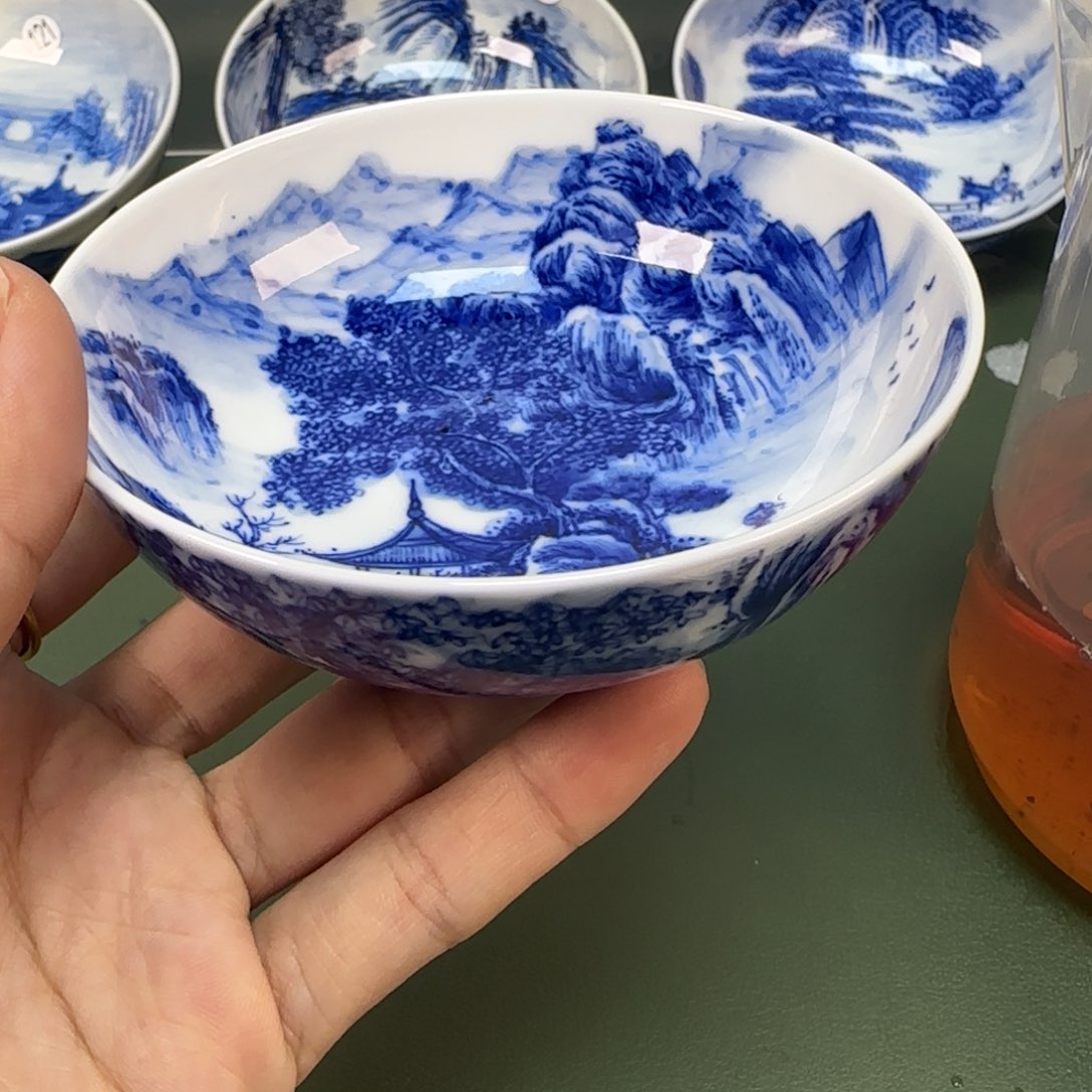 杯木木景德镇纯手绘茶具34