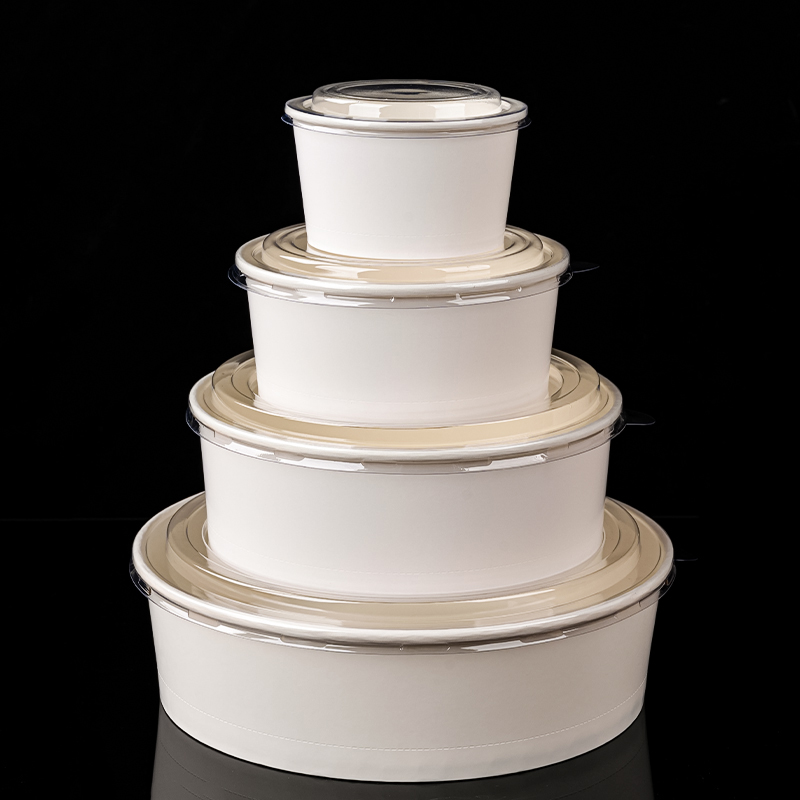 一次性戚风蛋糕模具纸盒耐高温4/6/8/10寸加厚淋膜蛋糕胚纸碗纸杯