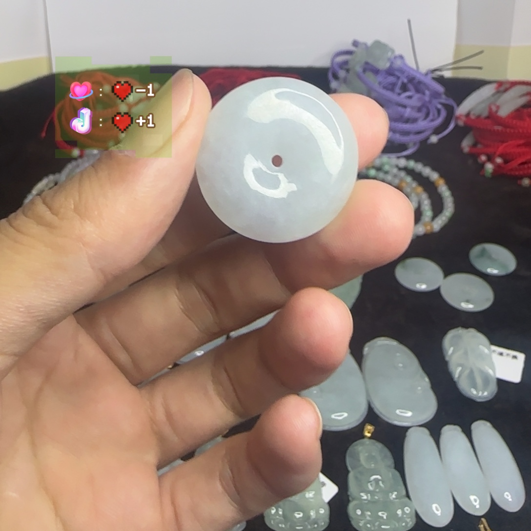 翡翠未镶嵌颈饰缅甸翡翠天然A货