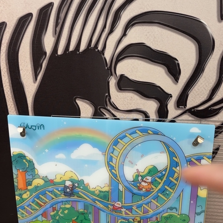 手绘背板小鸟乐园