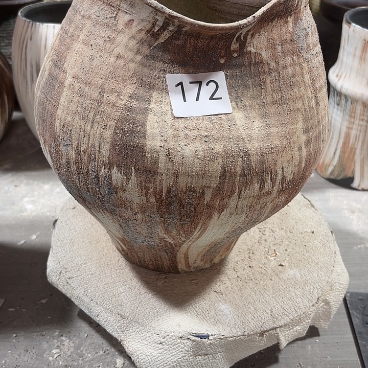 摆件陶瑕疵处理，，有孔，172