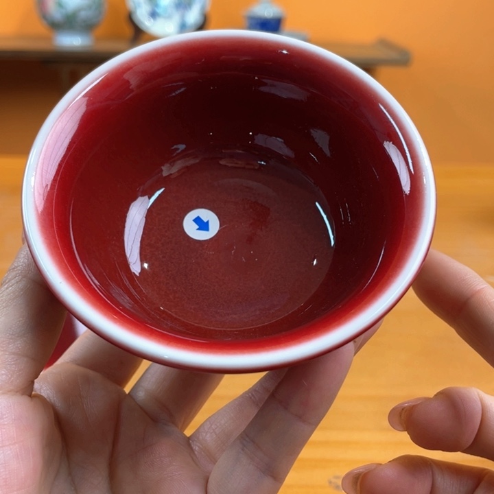 茶杯景德镇陶瓷茶杯哈哈哈