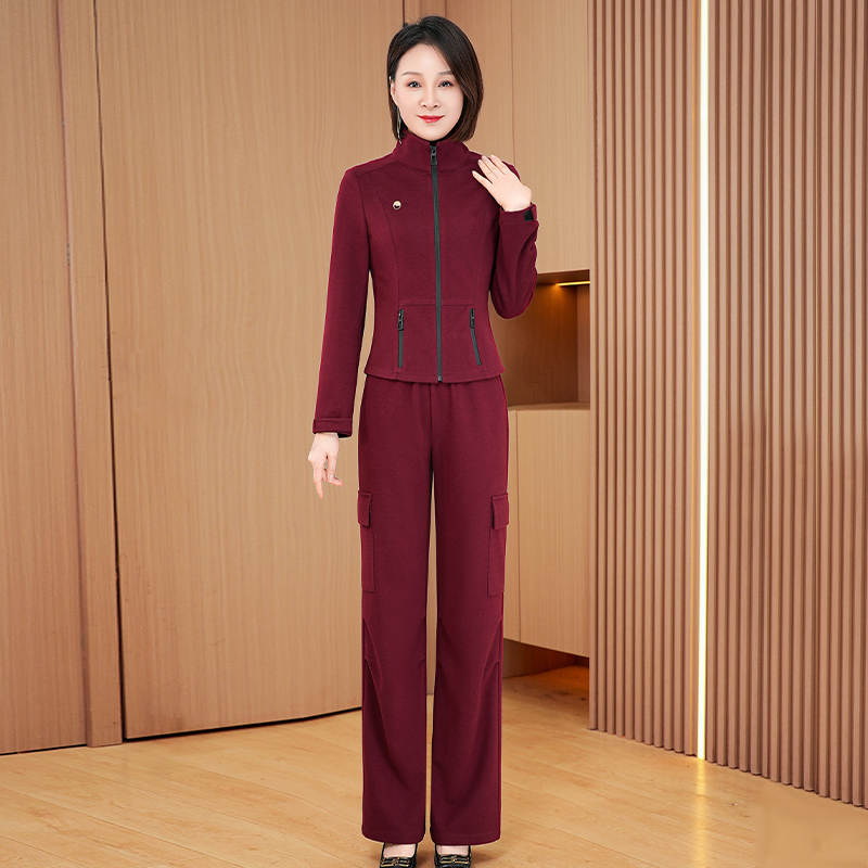 【外套+裤子】优雅新款气质时尚休闲收腰显瘦套裤23981-LDD