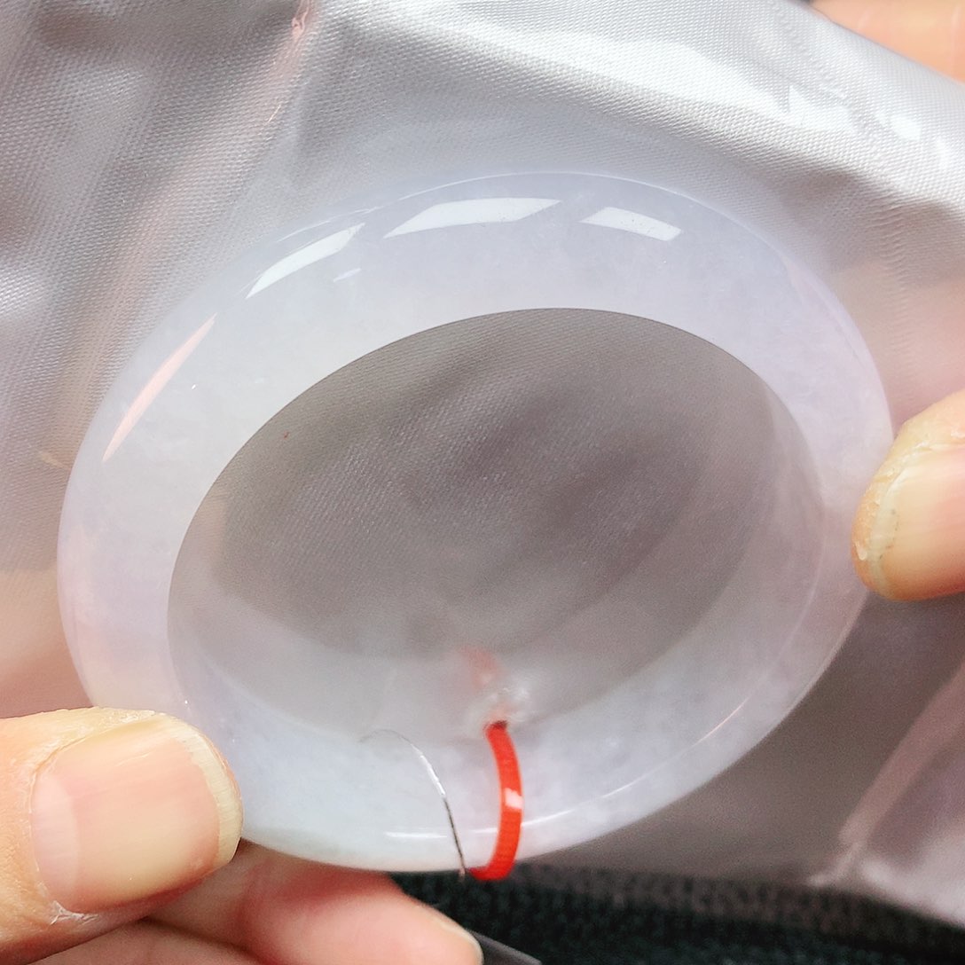 翡翠手镯未镶嵌51圈