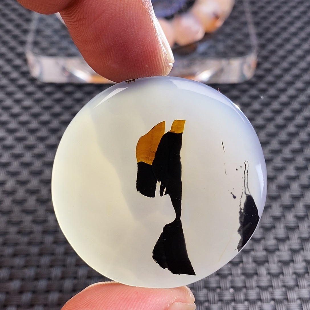 玛瑙/玉髓未镶嵌吊坠(不含链)87