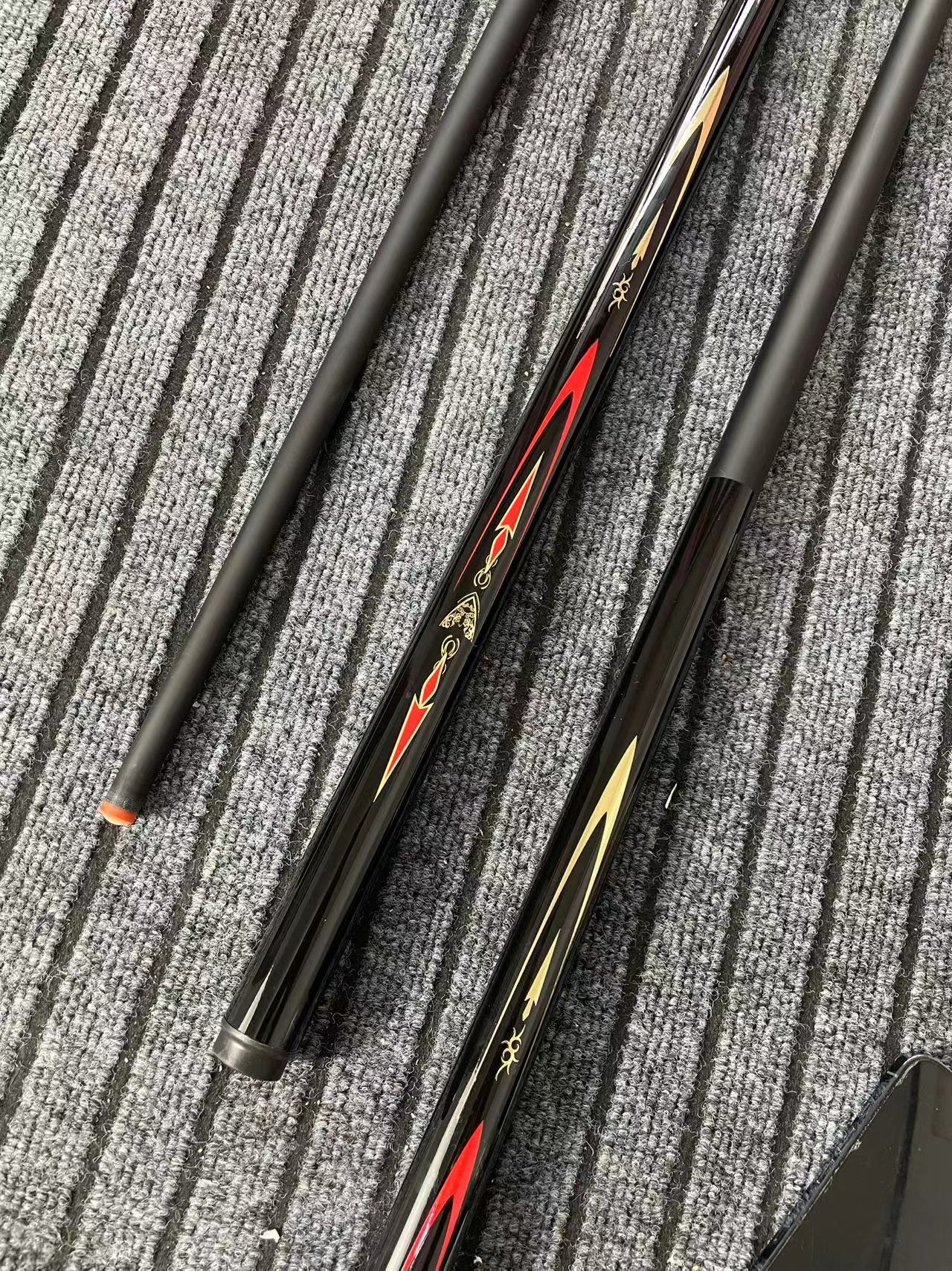 单冲 冲杆一体通杆台球杆大头冲杆600克加重开球杆