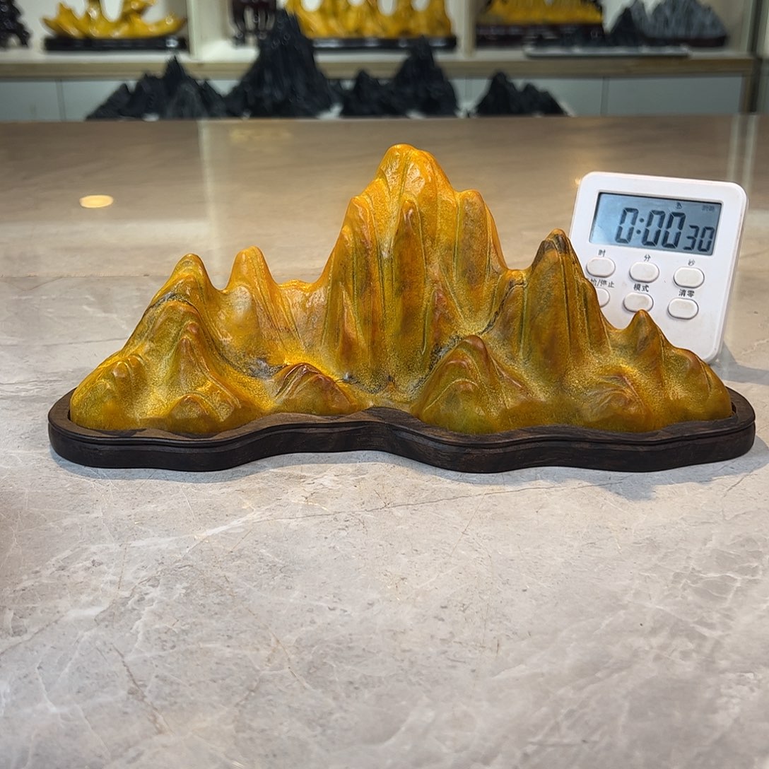 富***程灵璧奇石博览会摆件