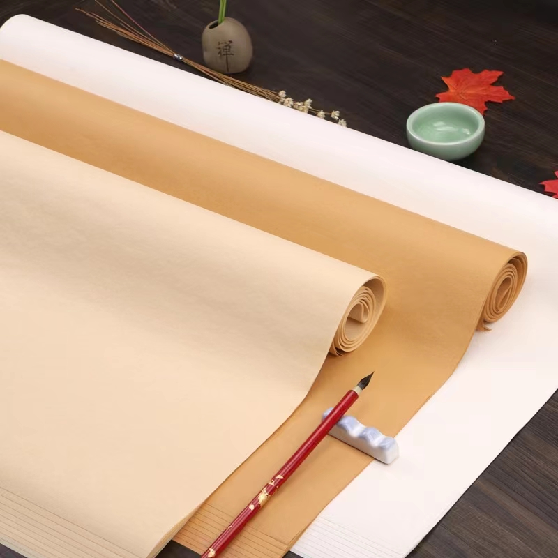 熟宣10张加厚白色仿古云母矾宣小楷纸工笔画没骨画专用宣纸四尺