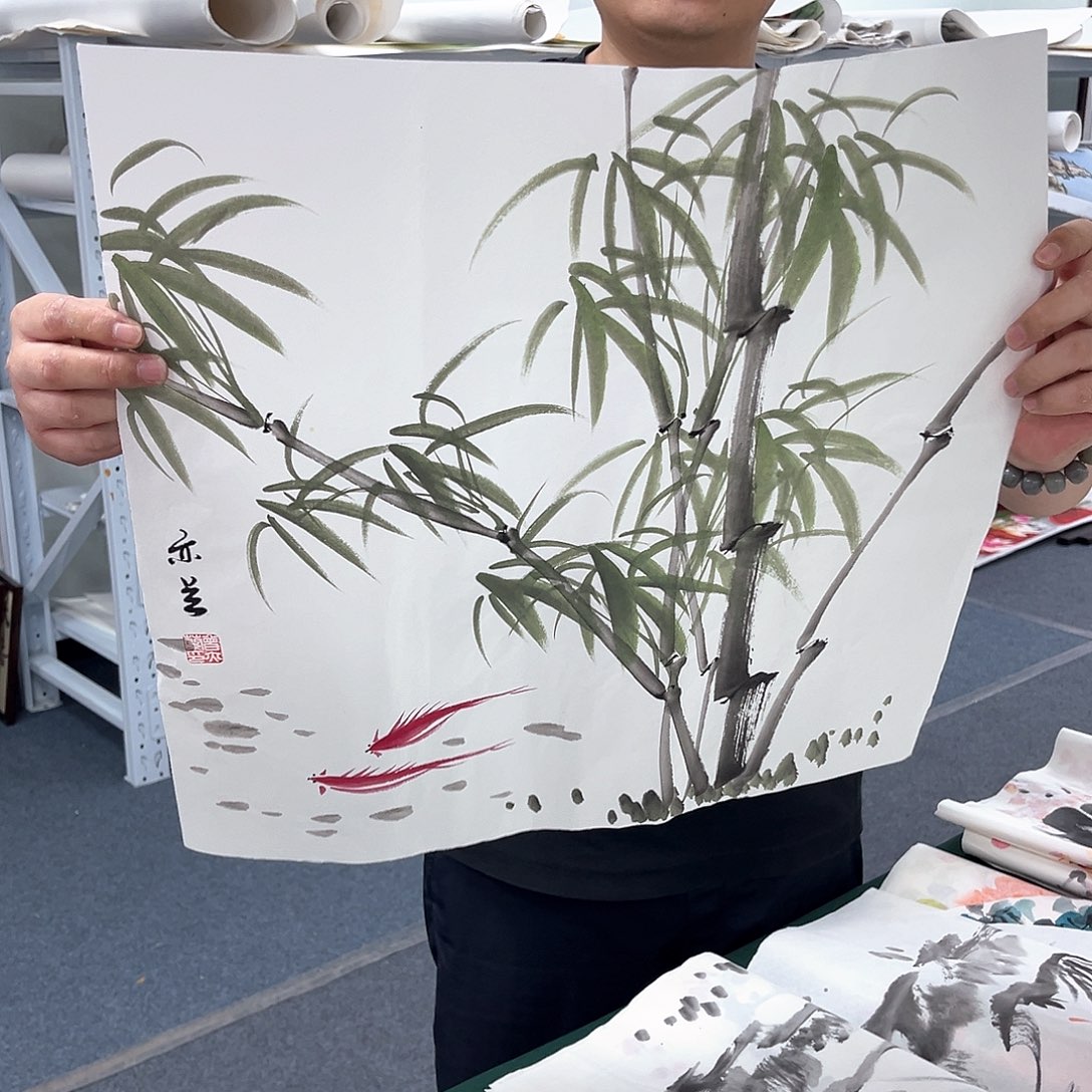国画宣纸国画作品纯手绘