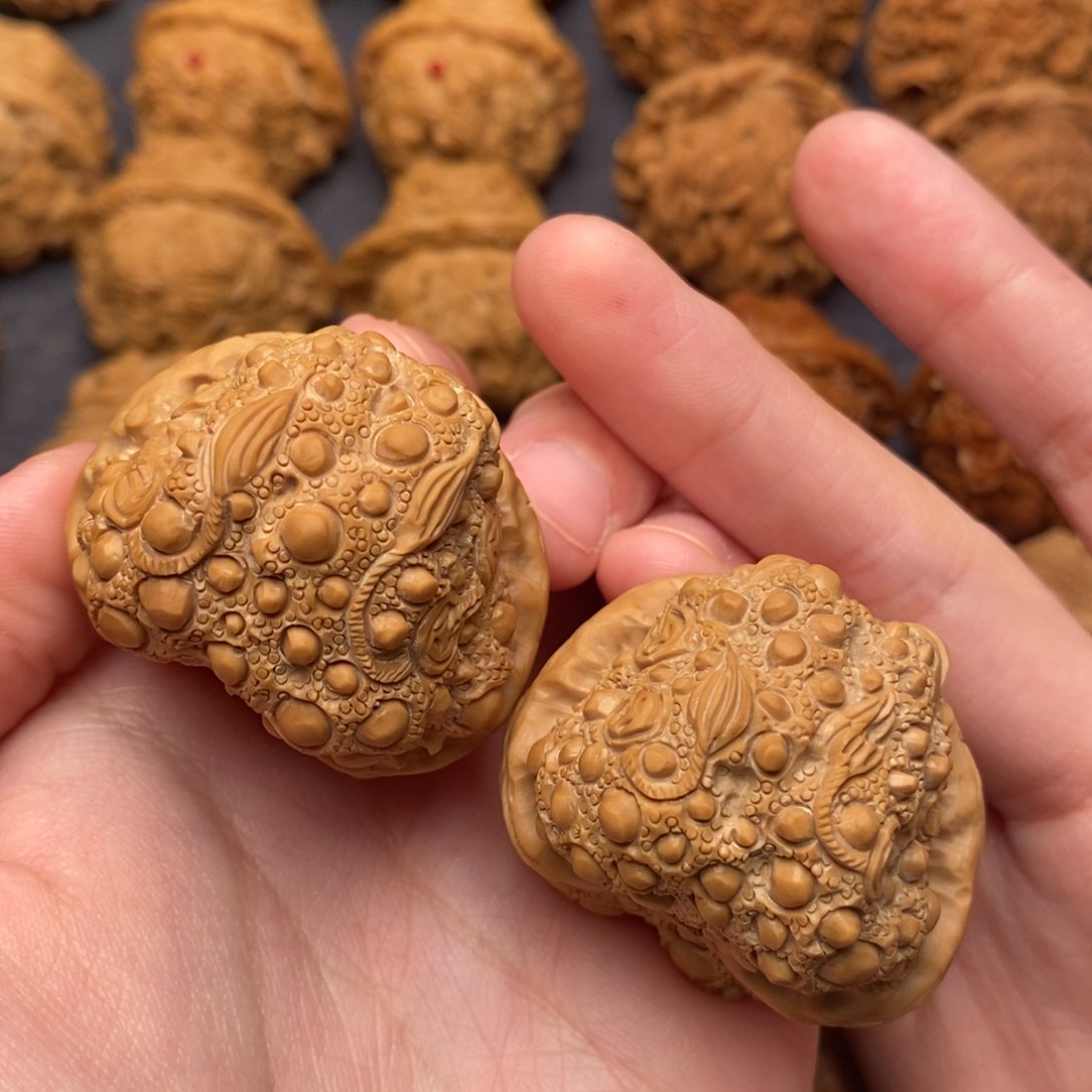 文玩核桃吊坠爱****^ 金蟾