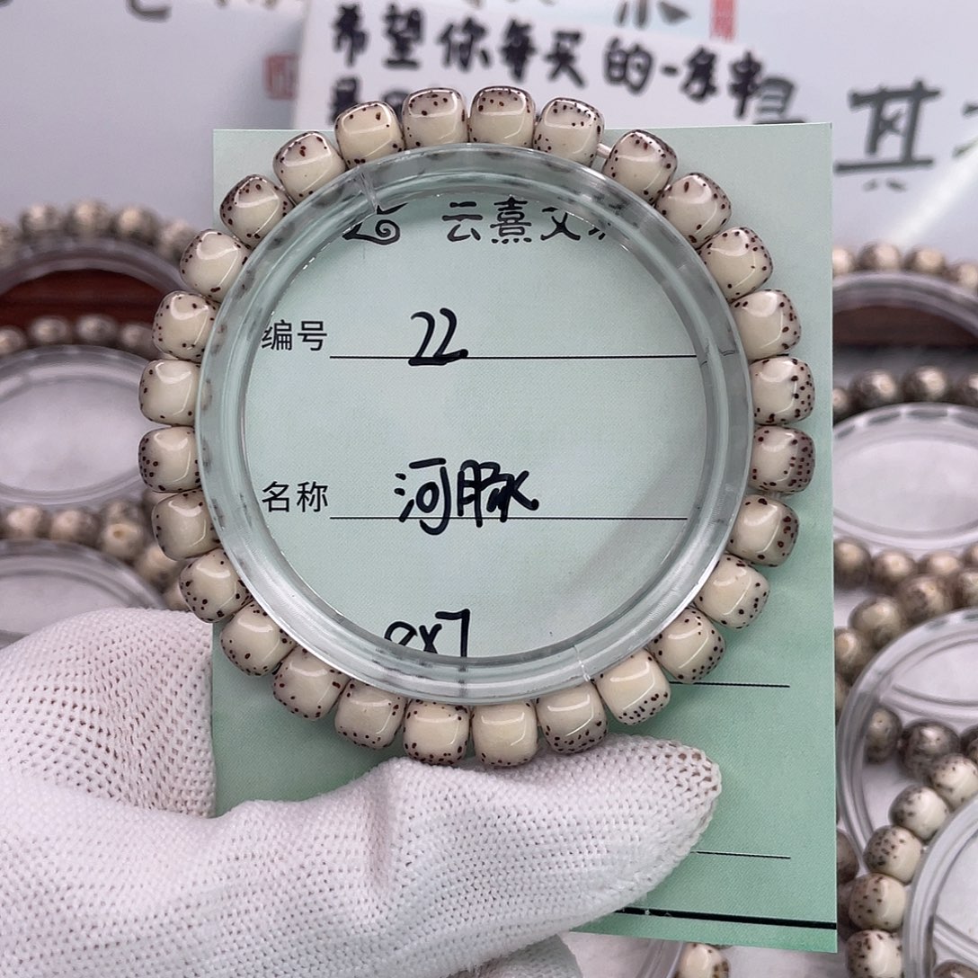 嗤***陈吊坠星月菩提22河豚