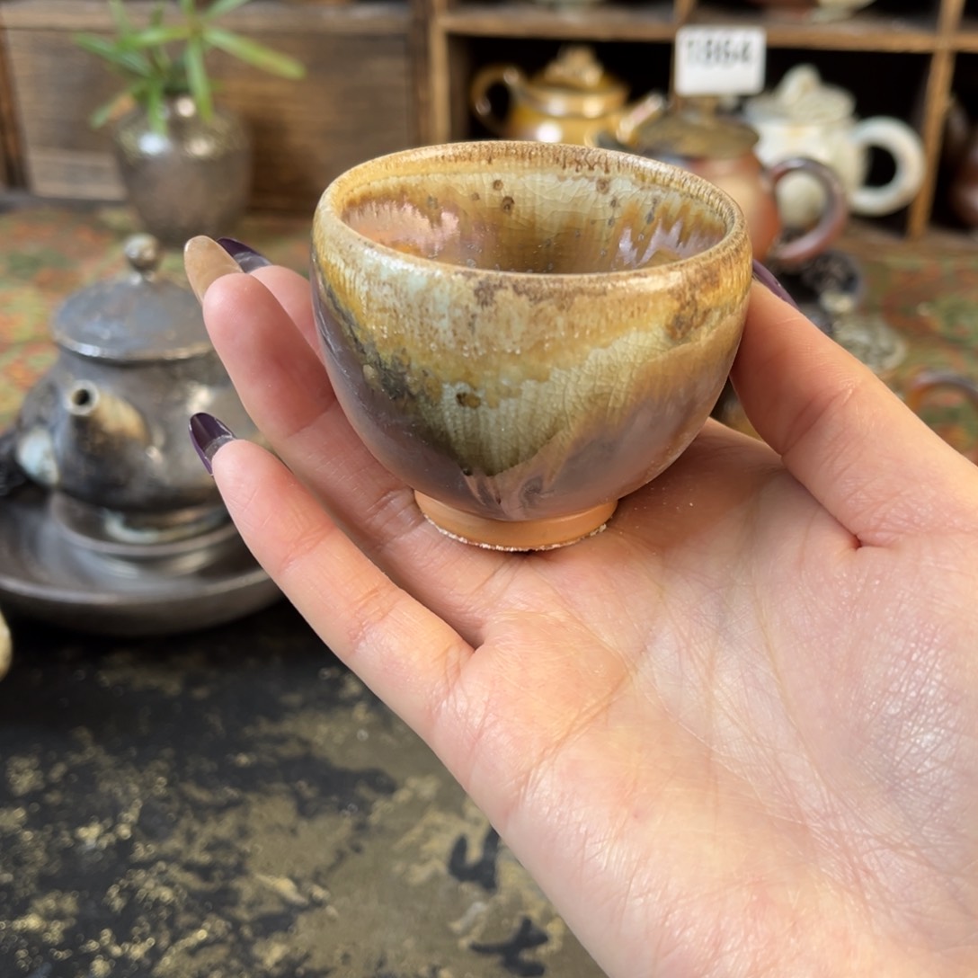 杯柴烧茶器主人杯杯