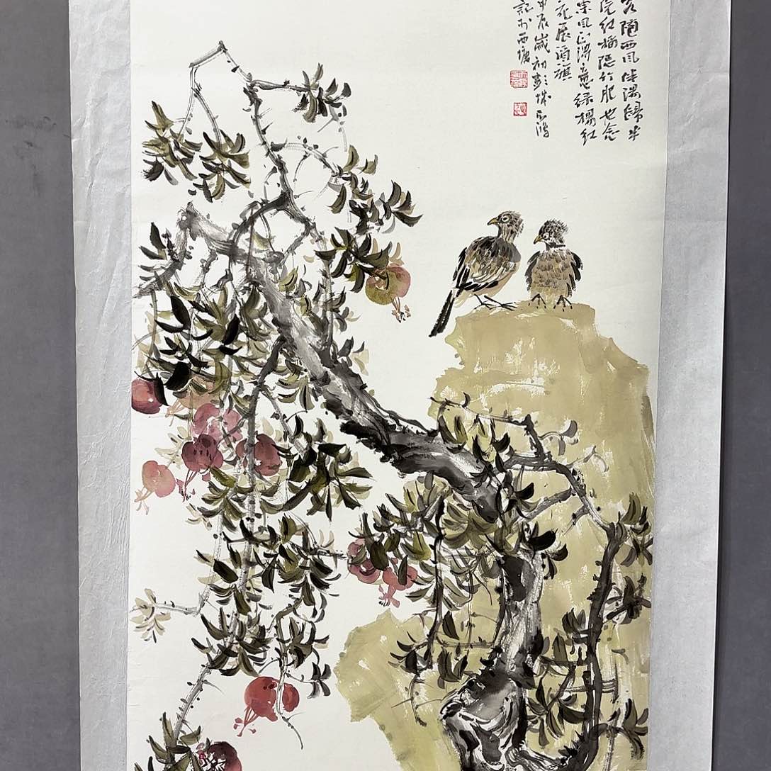 国画国画纯手绘作品请放心去藏