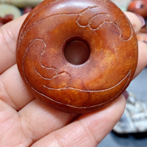 紫金钵盂菩提吊坠