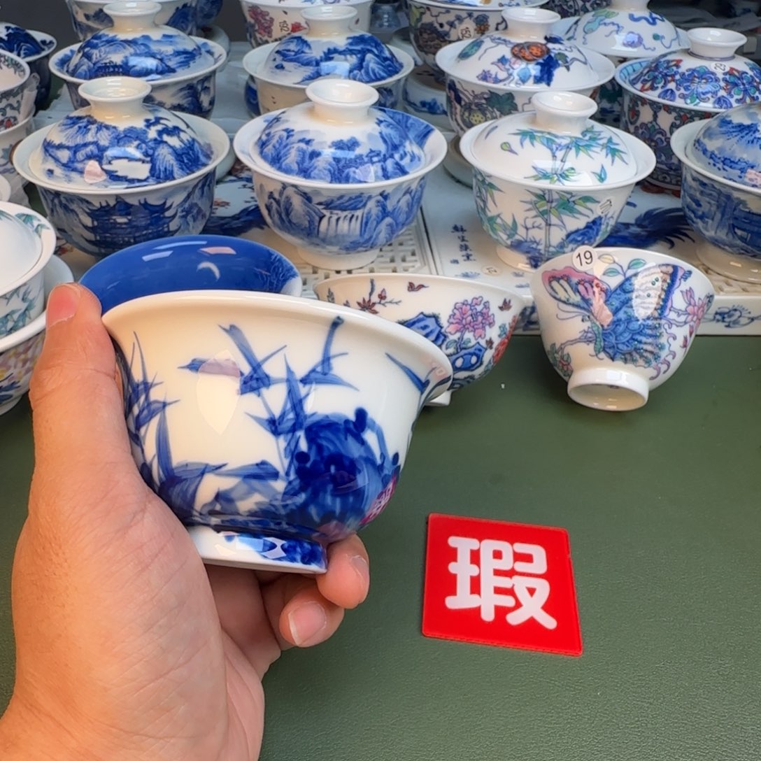 纯手工纯手绘茶具15