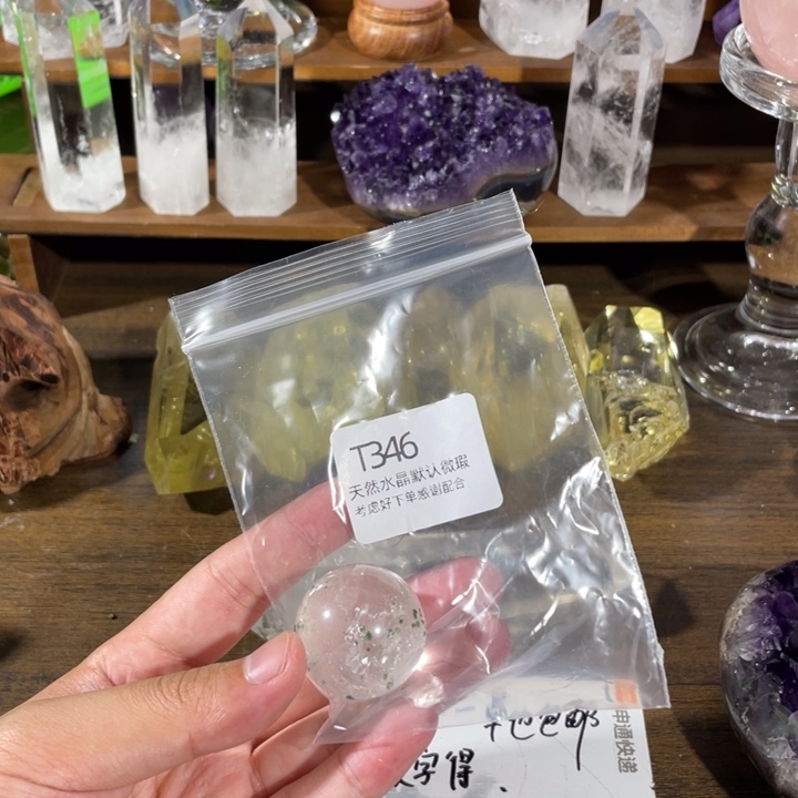 天然水晶柱水晶球未镶嵌水晶