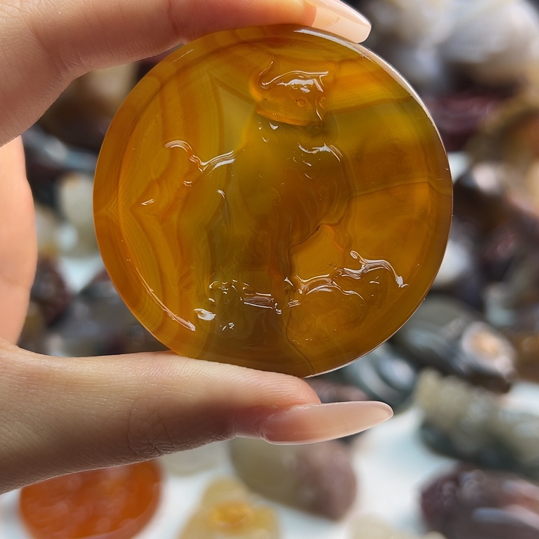 玛瑙/玉髓未镶嵌颈饰