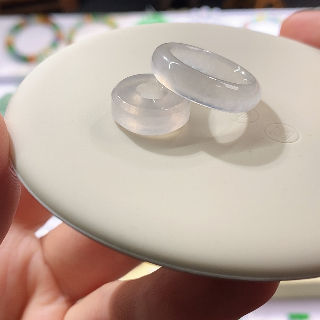 翡翠裸石冰玻一套