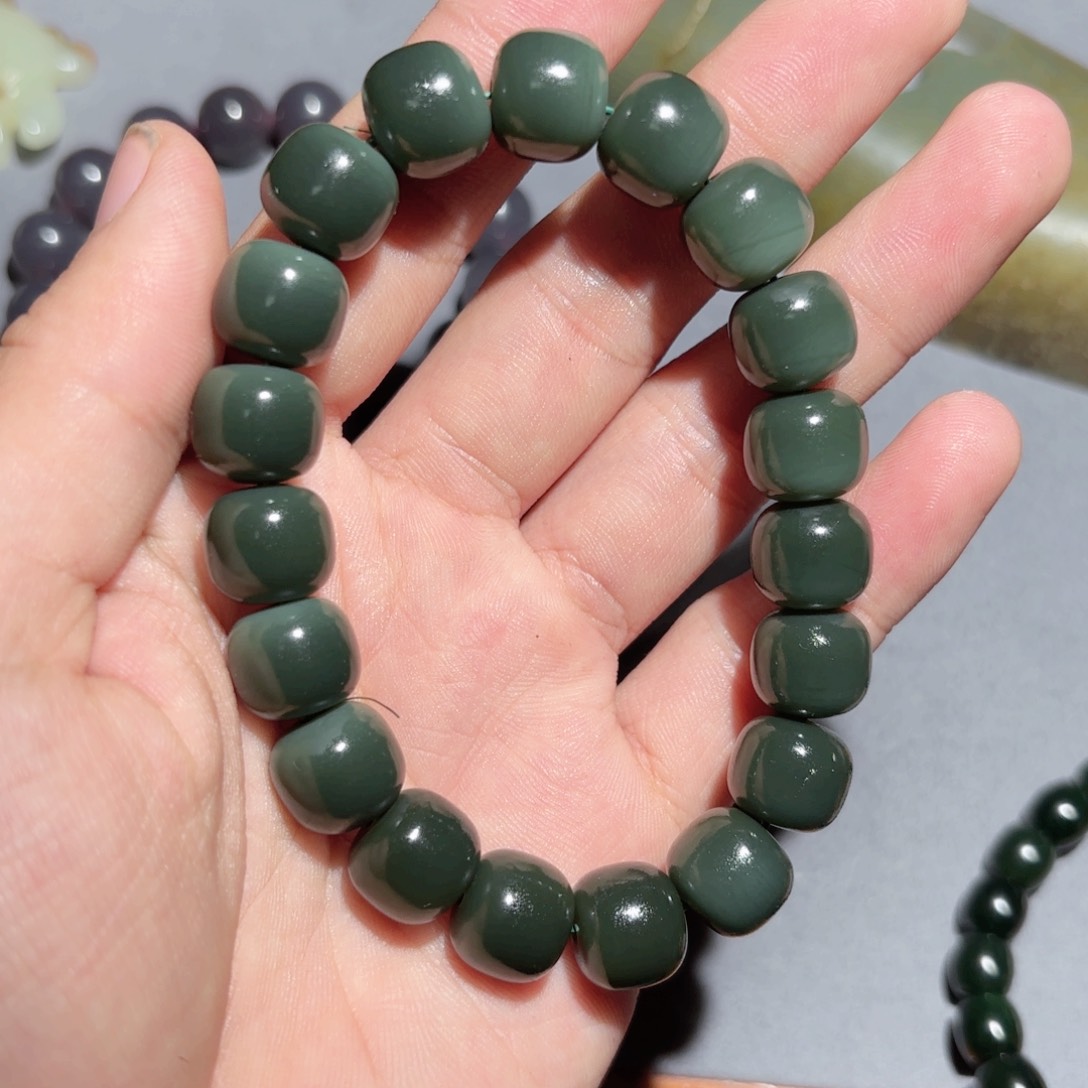 和田玉手链未镶嵌