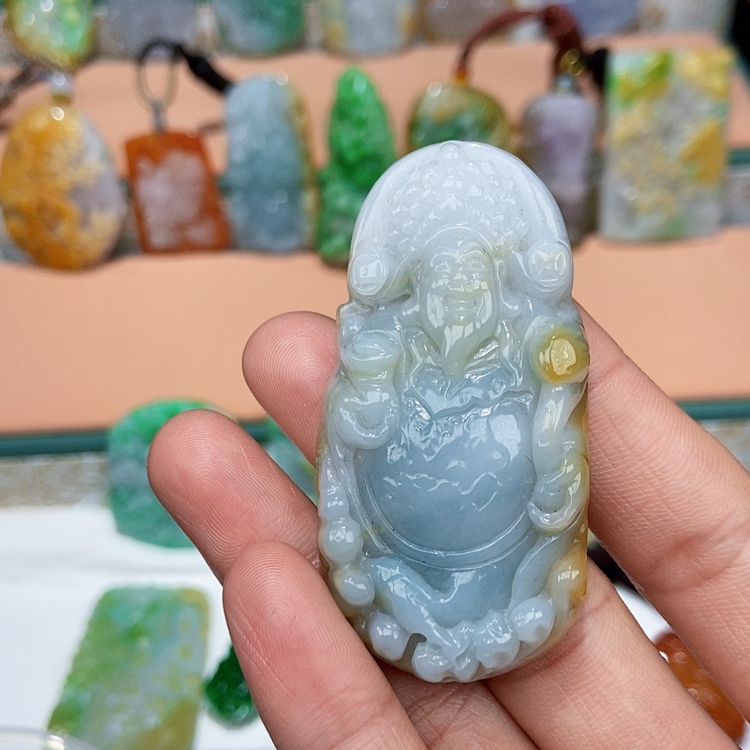 定制翡翠未镶嵌天然翡翠A货