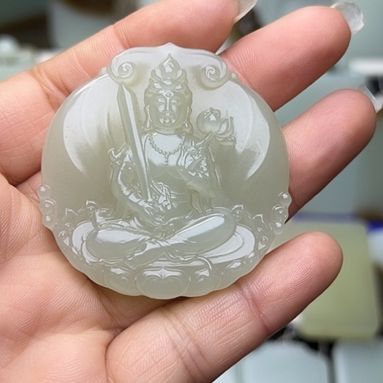 颈饰未镶嵌和田玉