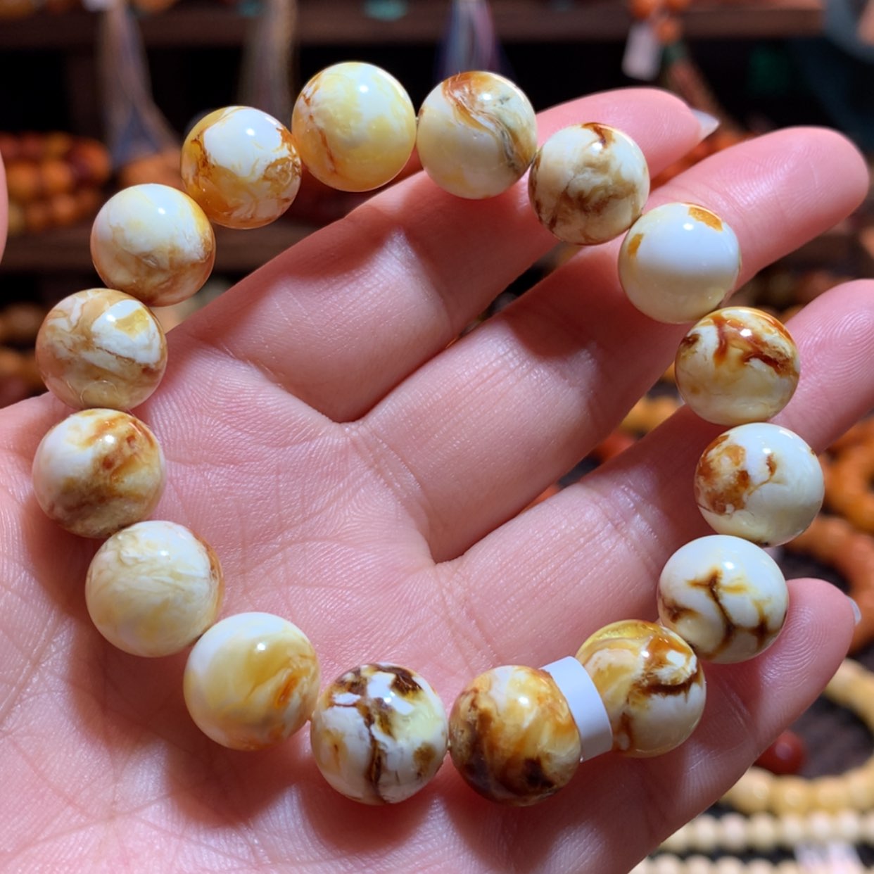 【闪购商品】手串蜜蜡未镶嵌蜜蜡手串