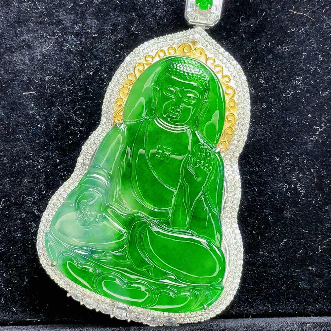 翡翠吊坠(不含链)未镶嵌