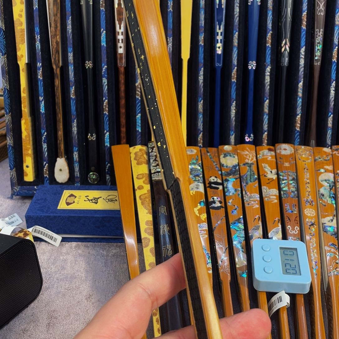 扇子阿*手工制作工艺制作