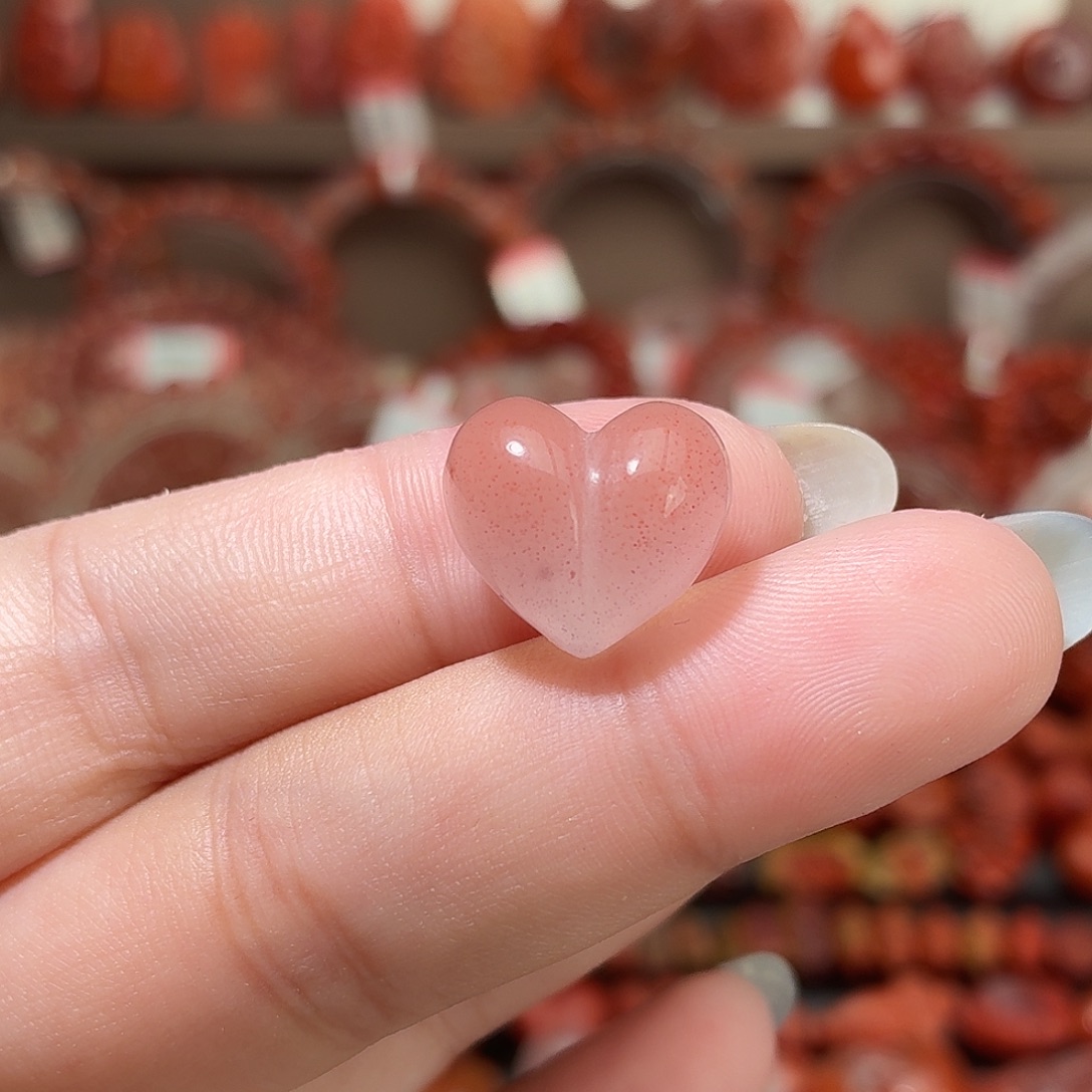 南红玛瑙未镶嵌颈饰通孔屁桃