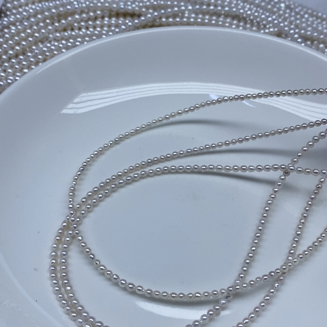 未镶嵌颈饰淡水珍珠多样性发3条