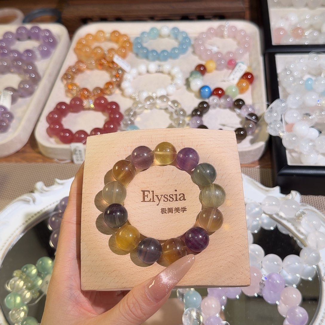 水晶手链未镶嵌彩营石