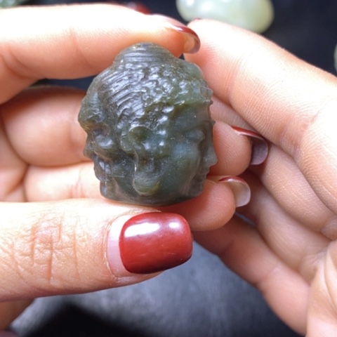 和田玉（糖玉）挂件未镶嵌