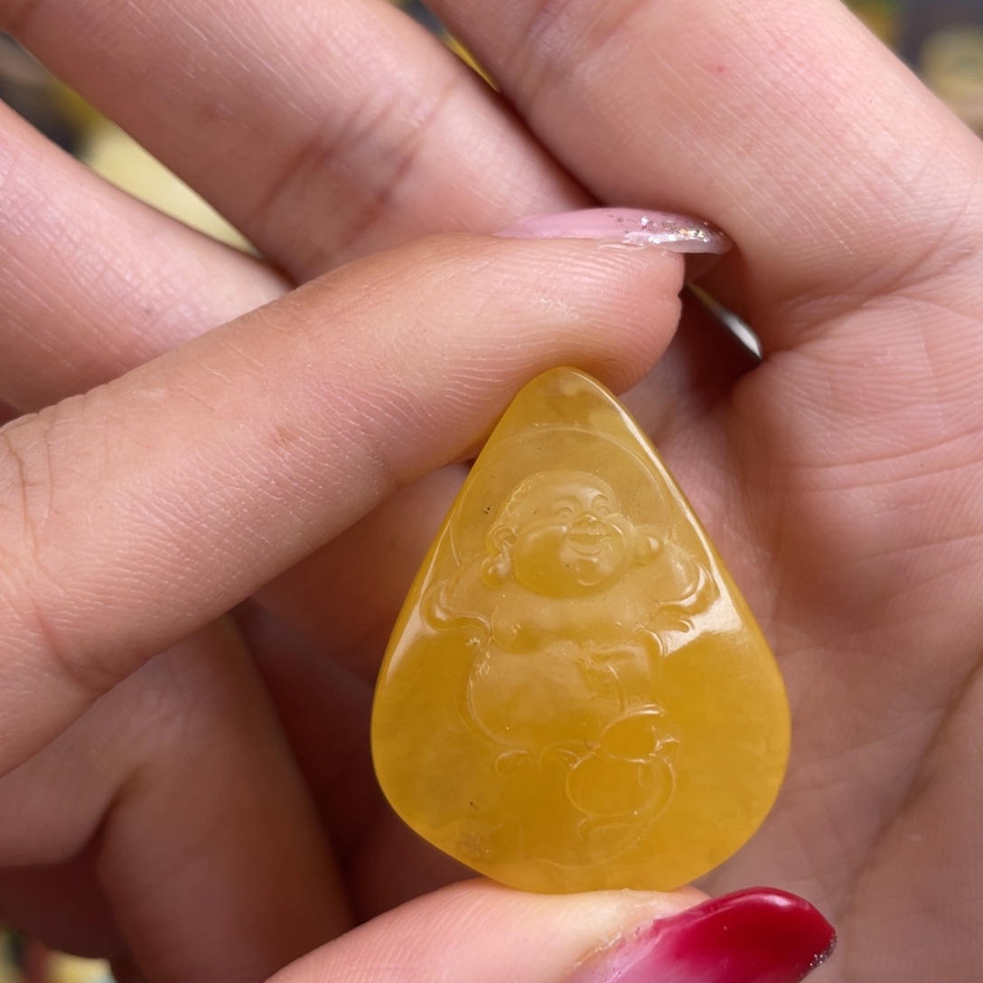 琥珀裸石未镶嵌蜜蜡