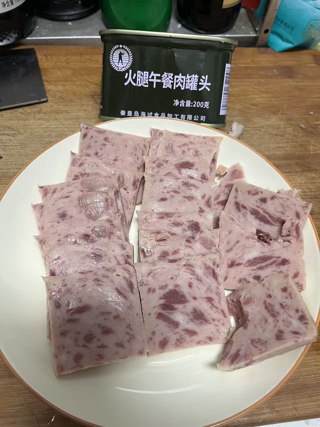 应急储备食品海试火腿午餐肉