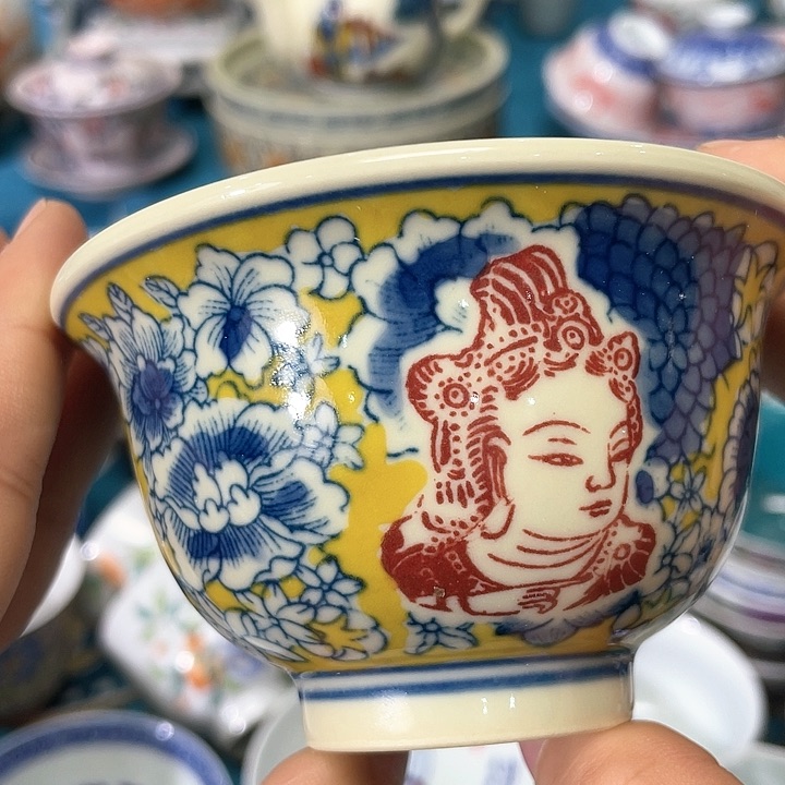 景德镇陶瓷主人杯123445