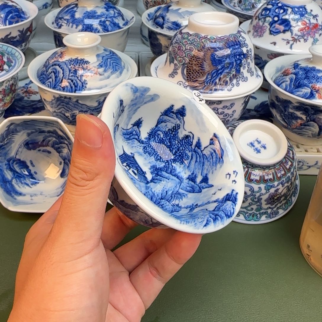 彦祖纯手工手绘茶具34