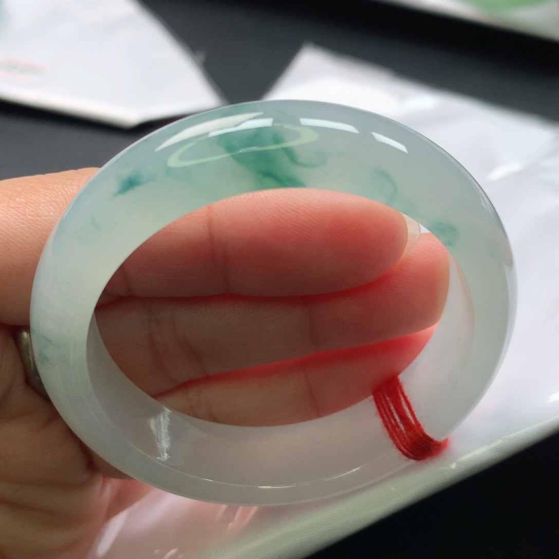 翡翠手镯未镶嵌缅甸47.2