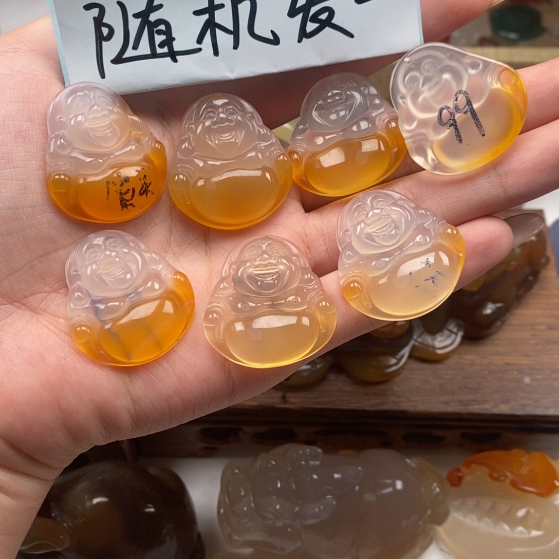 玛瑙/玉髓未镶嵌颈饰