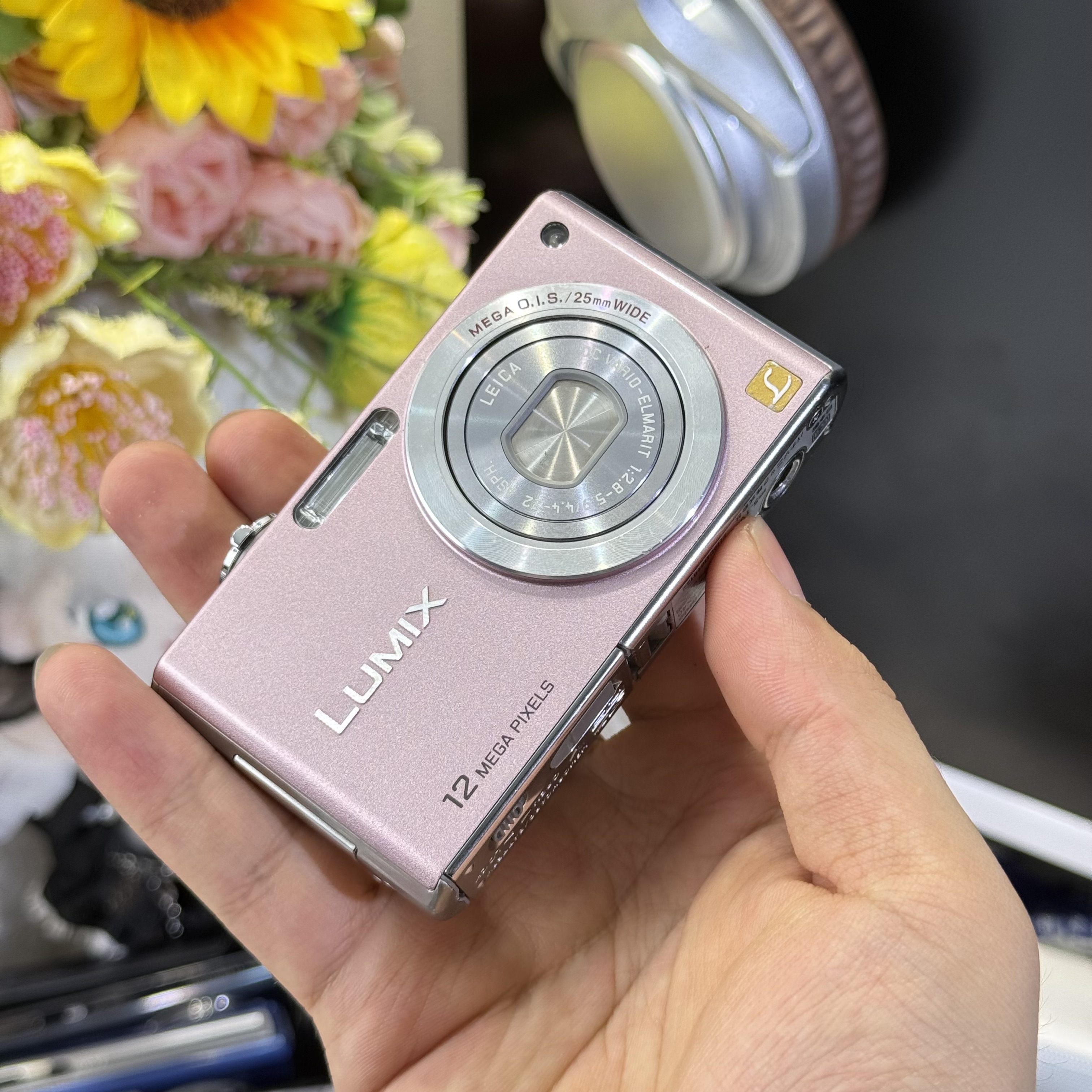9新 Panasonic/松下 松下fx40樱花粉色彩感好滤镜多适新手带配件