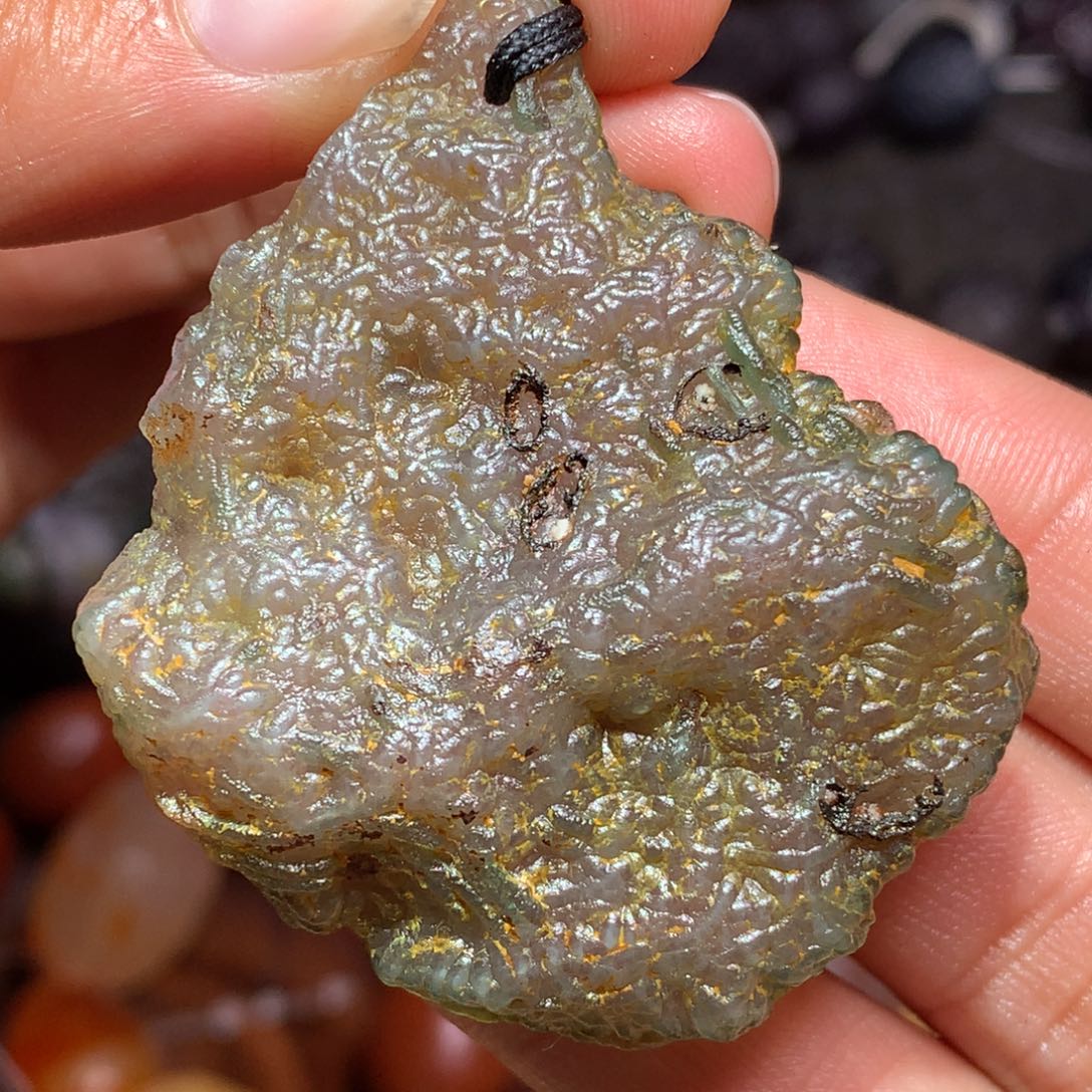 未镶嵌玛瑙/玉髓珠宝半成品