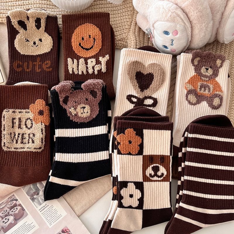 【AceW 潮袜】临时链接四季潮流女袜吸汗透气简约精致穿搭长筒袜